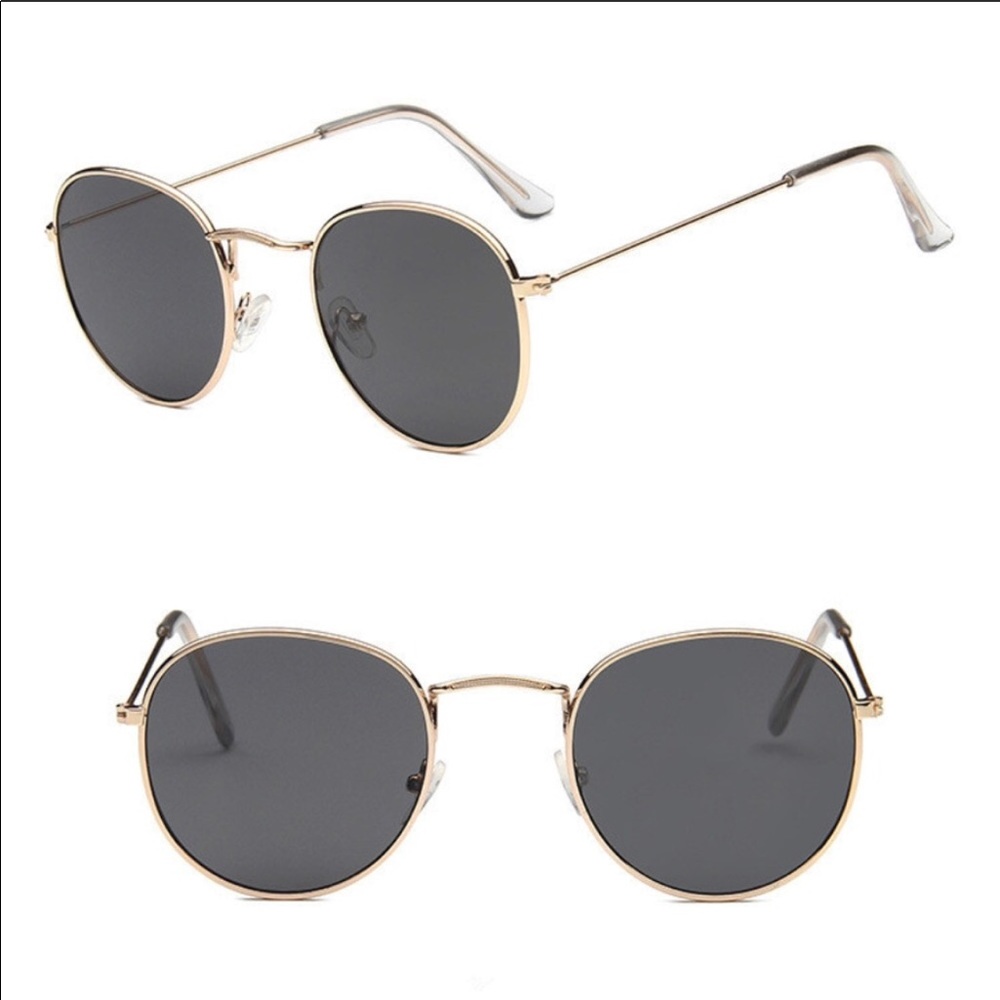 RETRO ROUND COLORED AVATAR SUNGLASSES - Picture 6 of 8